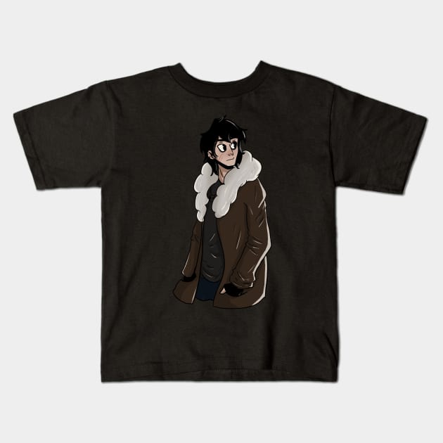 Nico di’Angelo Kids T-Shirt by TheMothmann7